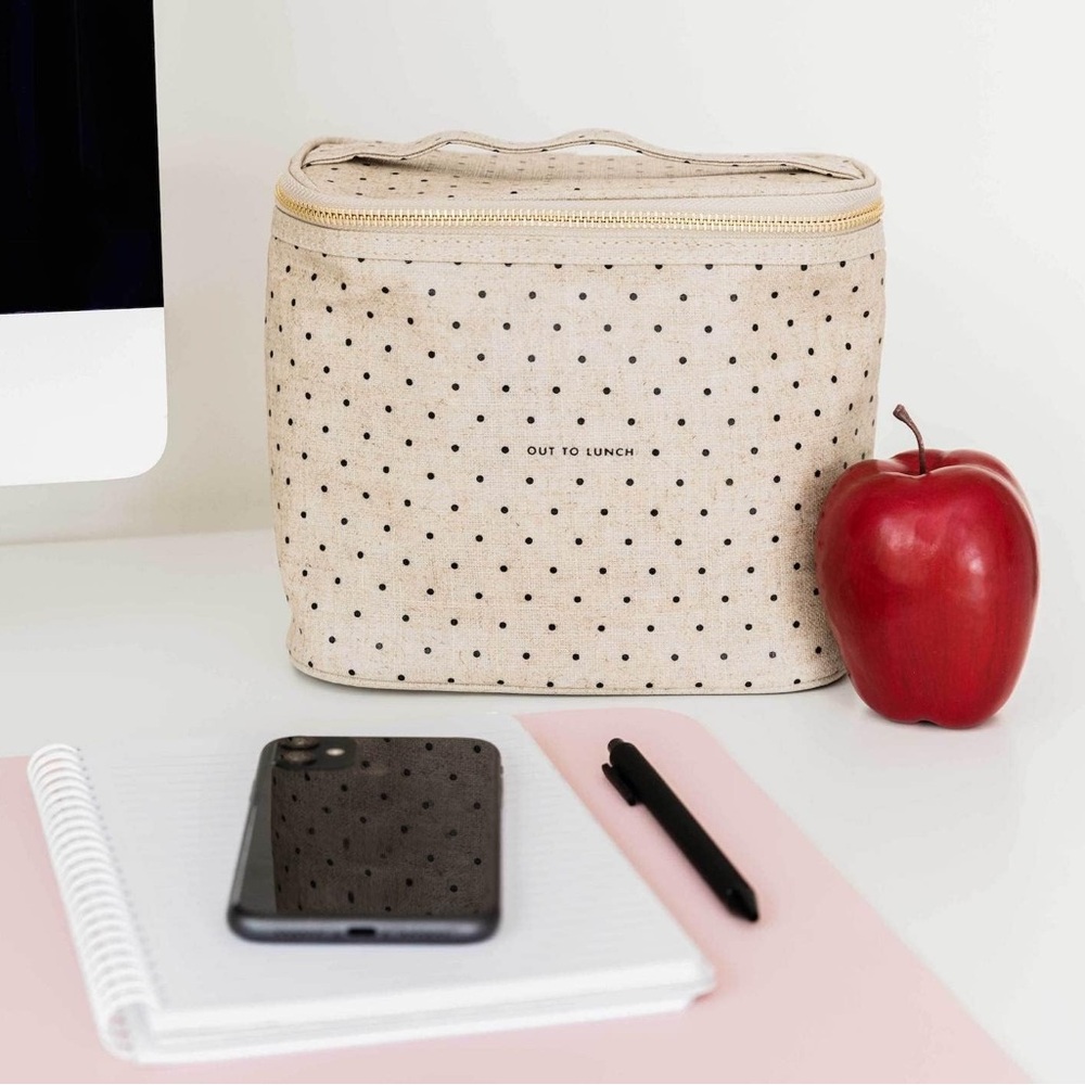 Cute/Girly Polkadot Lunch Box Kate Spade (NEW)